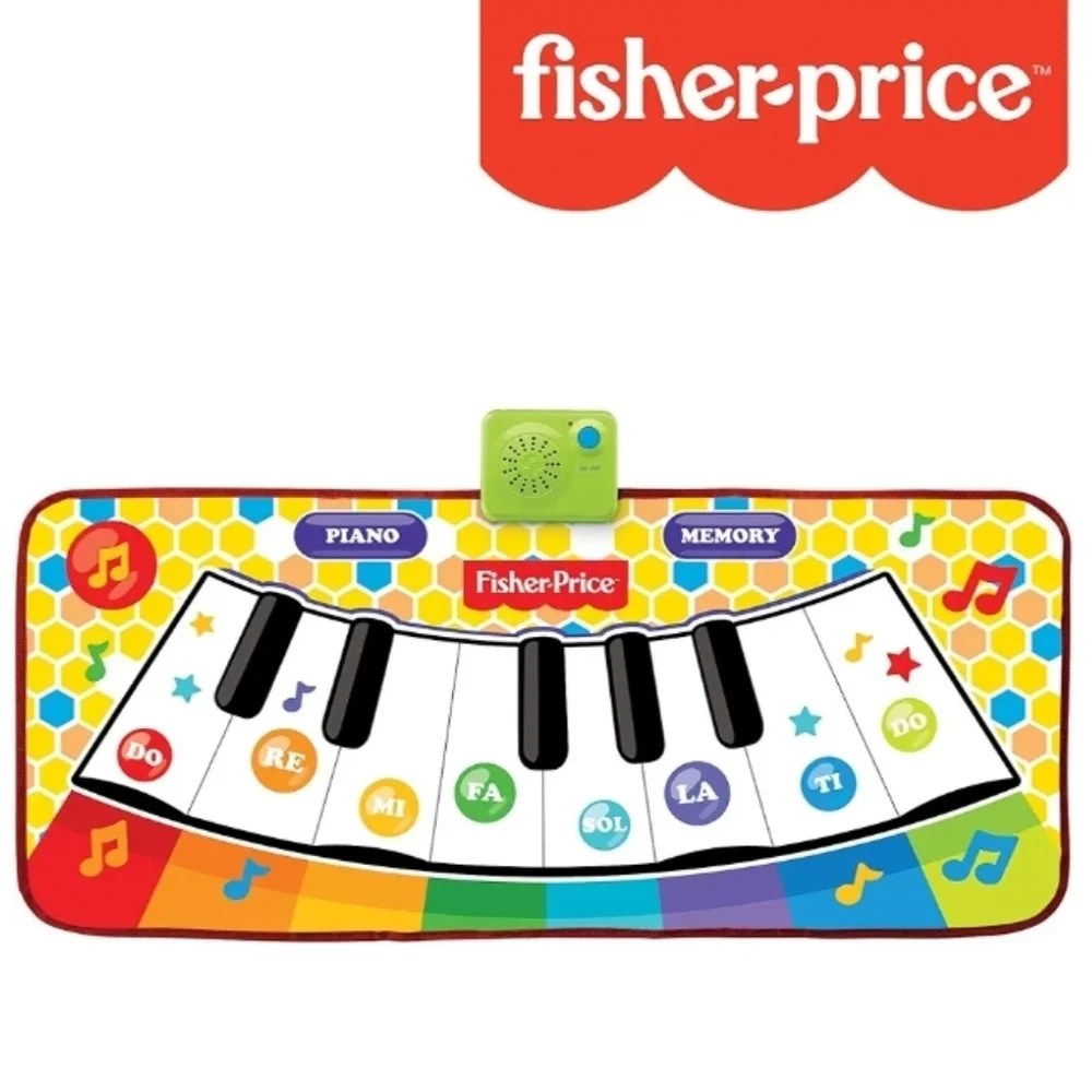 Fisher-Price Dancin' Tunes Music Mat Electronic Interactive Piano Music Keyboard